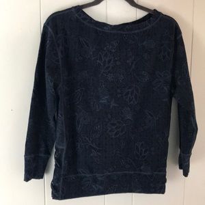 PRANA xs half sleeve sweater EUC
